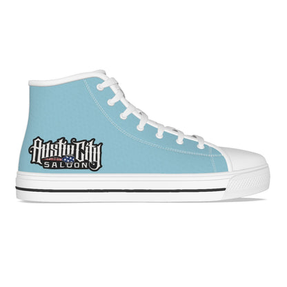 WHAT THE CHUCK HIGHTOP SHOES - BLUEST SHOES IN TEXAS