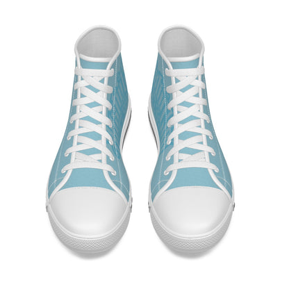 WHAT THE CHUCK HIGHTOP SHOES - BLUEST SHOES IN TEXAS